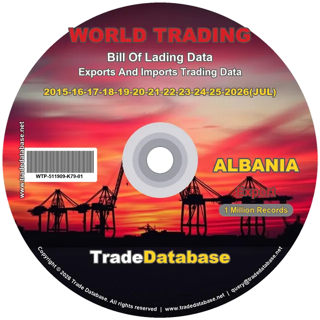 Albania Export BL Data 2015-2026 CD