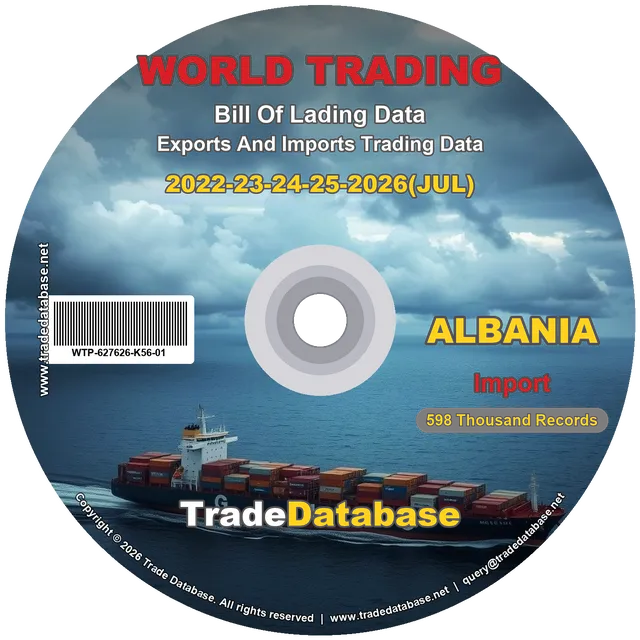 Albania Import BL Data 2022-2026 CD