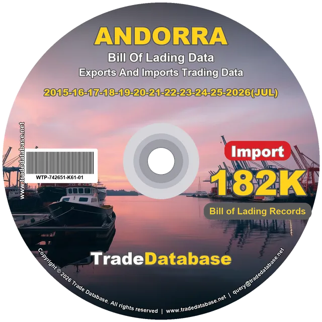 Andorra Import BL Data 2015-2026