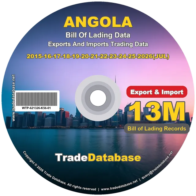 Angola Export & Import BL Data 2015-2026