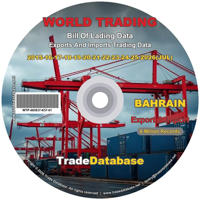 Bahrain Export & Import BL Data 2015-2026
