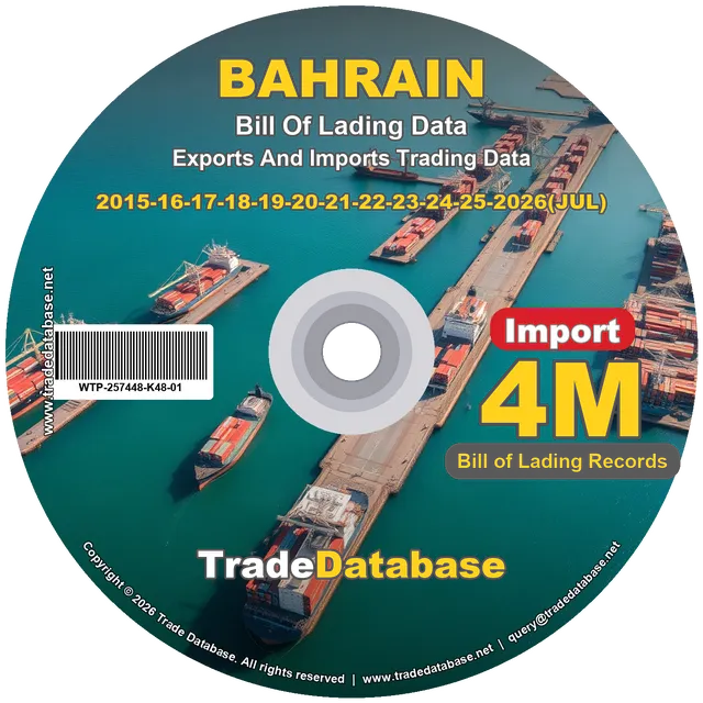 Bahrain Import BL Data 2015-2026