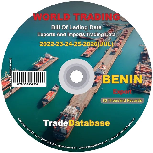 Benin Export BL Data 2022-2026