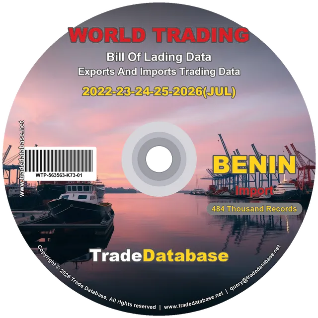 Benin Import BL Data 2022-2026