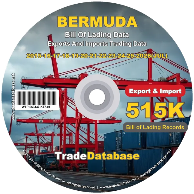 Bermuda Export & Import BL Data 2015-2026