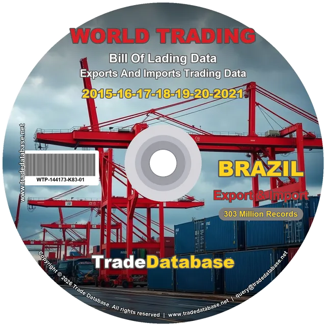 Brazil Export & Import BL Data 2015-2021