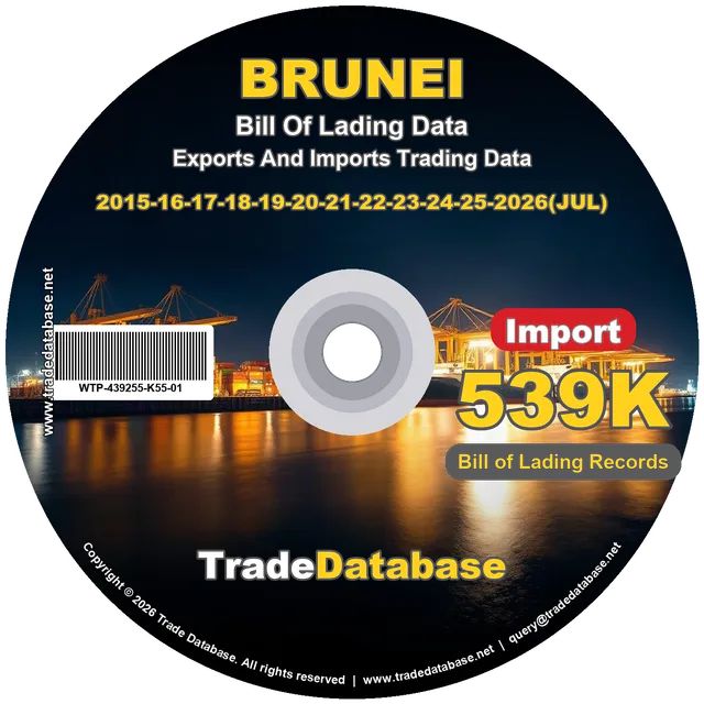 Brunei Import BL Data 2015-2026 CD