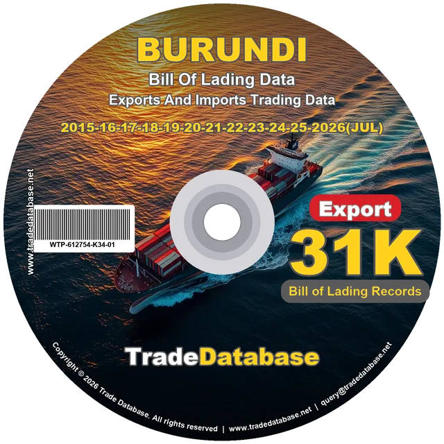 Burundi Export BL Data 2015-2026