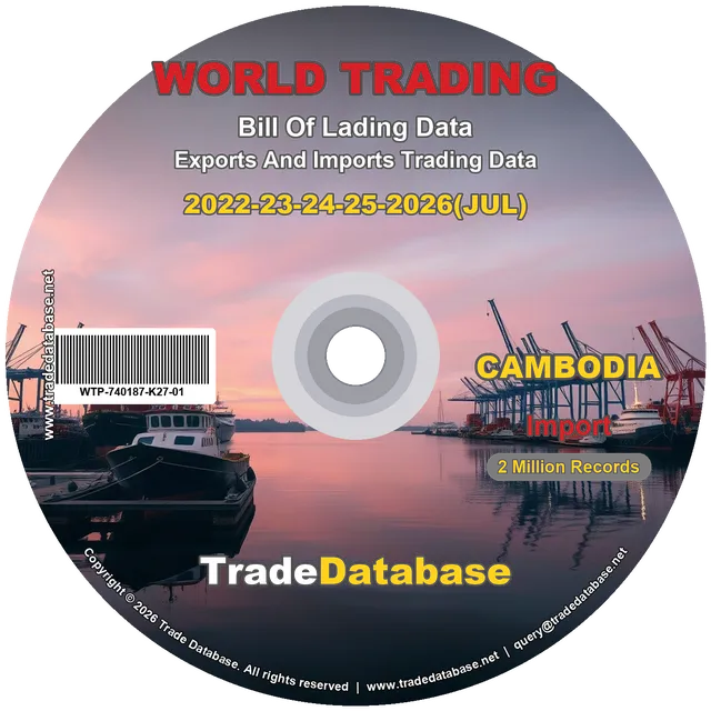 Cambodia Import BL Data 2022-2026