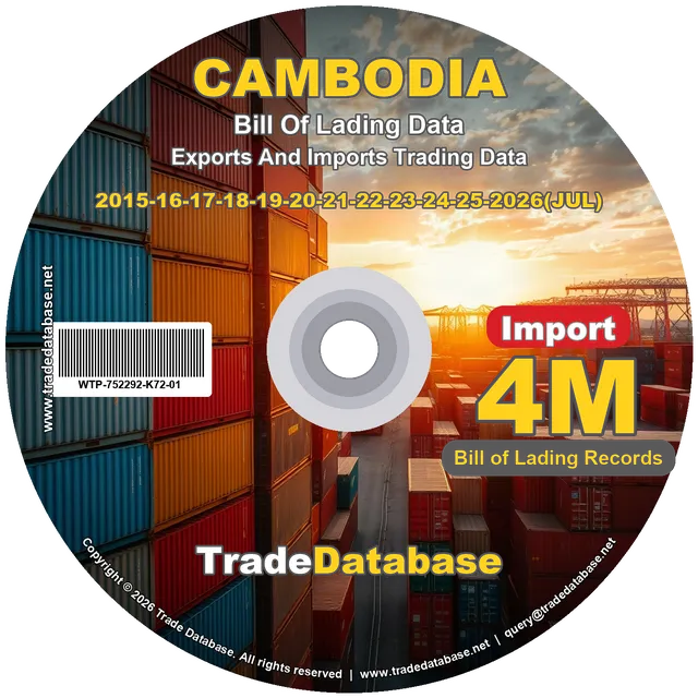 Cambodia Import BL Data 2015-2026