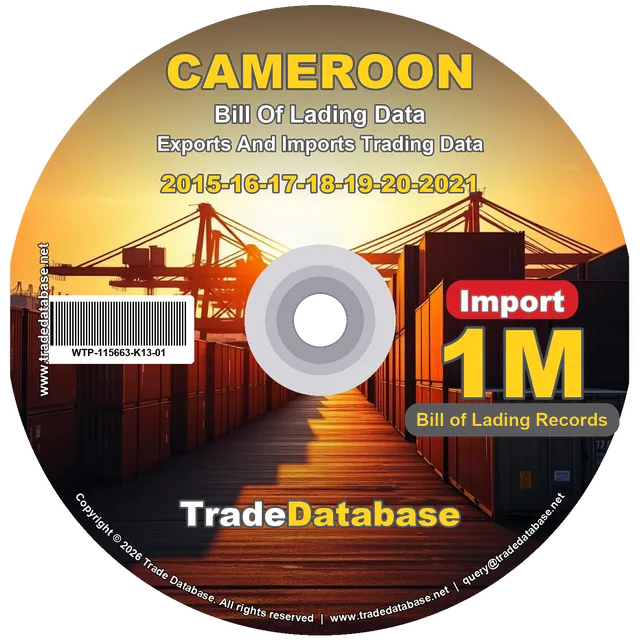 Cameroon Import BL Data 2015-2021
