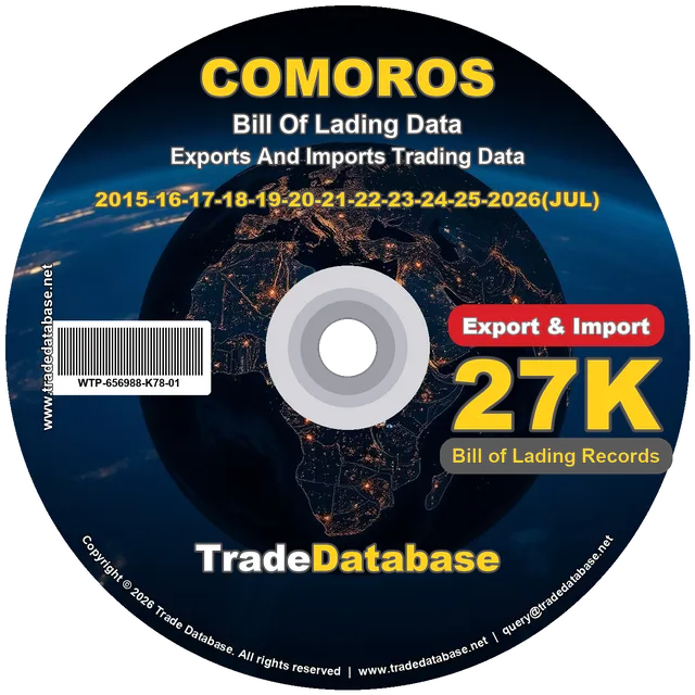 Comoros Export & Import BL Data 2015-2026