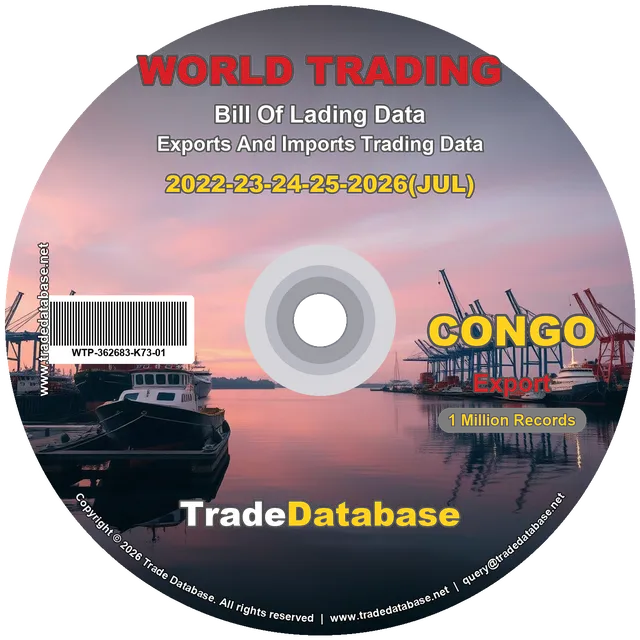 Congo Export BL Data 2022-2026