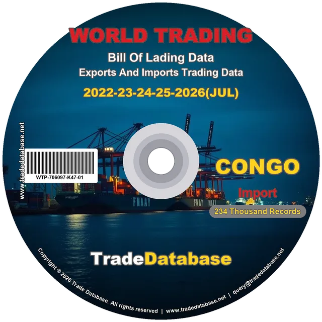 Congo Import BL Data 2022-2026