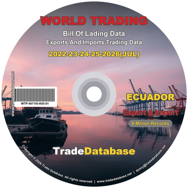 Ecuador Export & Import BL Data 2022-2026