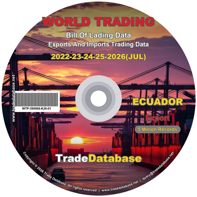 Ecuador Export BL Data 2022-2026
