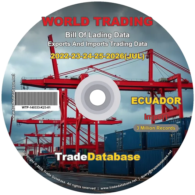 Ecuador Import BL Data 2022-2026