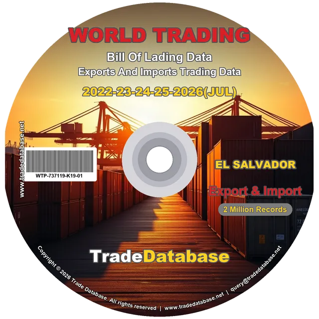 El Salvador Export & Import BL Data 2022-2026