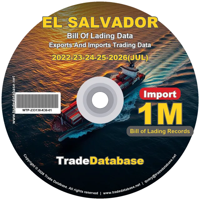 El Salvador Import BL Data 2022-2026
