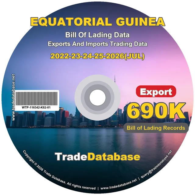 Equatorial Guinea Export BL Data 2022-2026