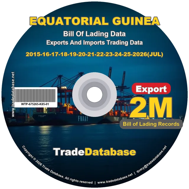 Equatorial Guinea Export BL Data 2015-2026