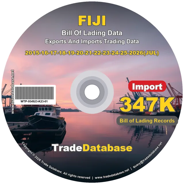 Fiji Import BL Data 2015-2026