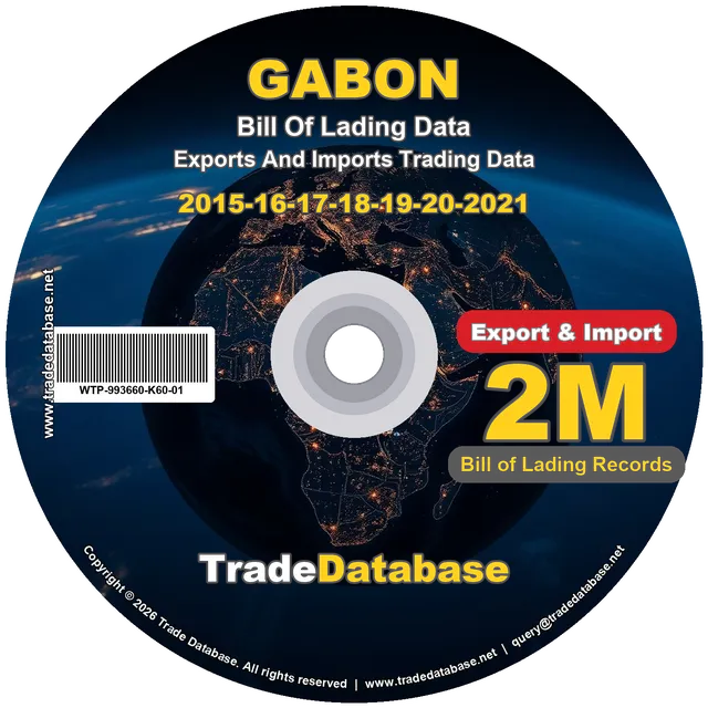 Gabon Export & Import BL Data 2015-2021