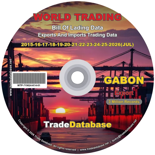 Gabon Export BL Data 2015-2026