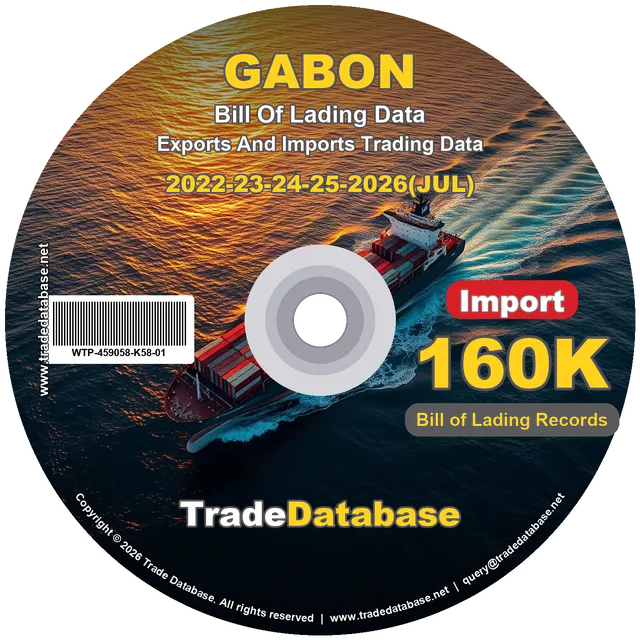 Gabon Import BL Data 2022-2026