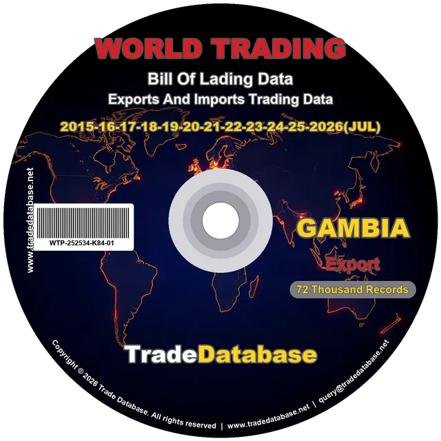 Gambia Export BL Data 2015-2026 CD