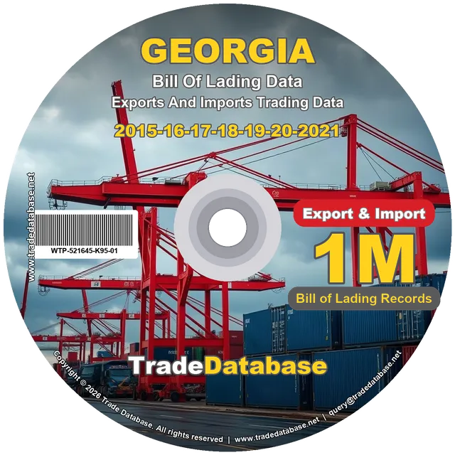 Georgia Export & Import BL Data 2015-2021