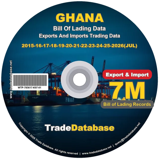 Ghana Export & Import BL Data 2015-2026