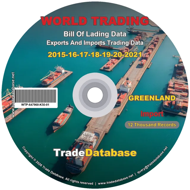 Greenland Import BL Data 2015-2021 CD