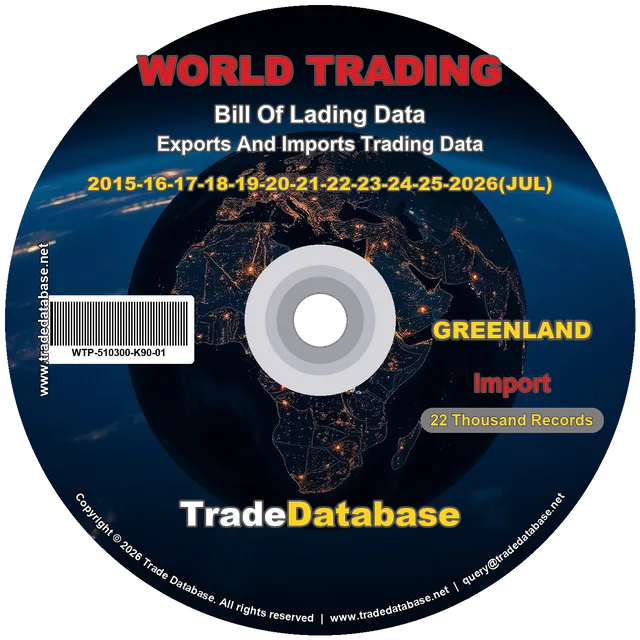 Greenland Import BL Data 2015-2026 CD