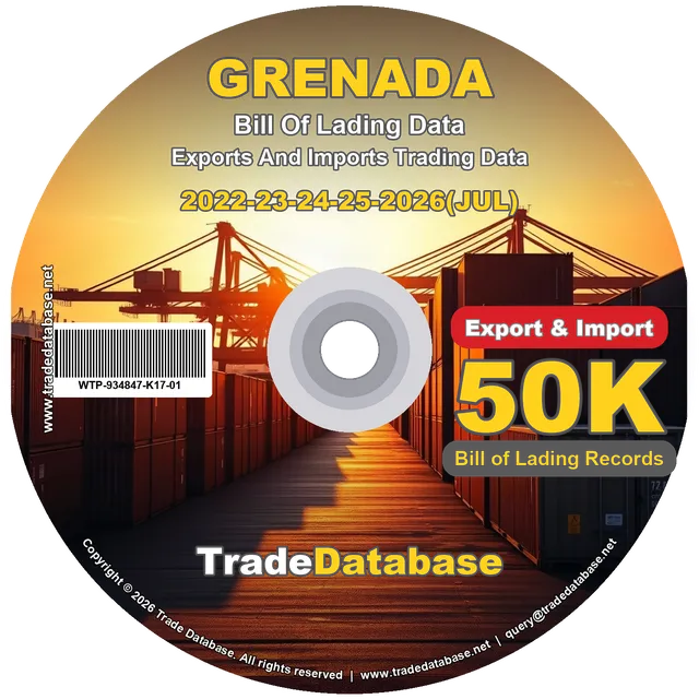 Grenada Export & Import BL Data 2022-2026