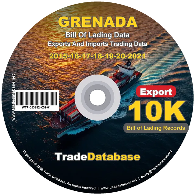Grenada Export BL Data 2015-2021