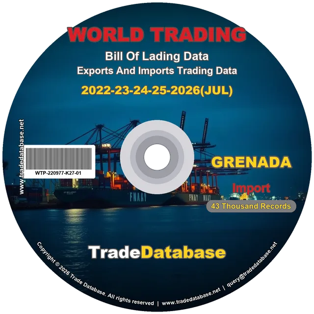 Grenada Import BL Data 2022-2026