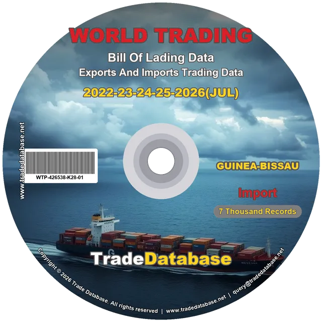 Guinea-Bissau Import BL Data 2022-2026 CD