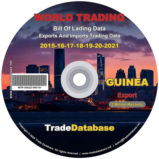 Guinea Export BL Data 2015-2021