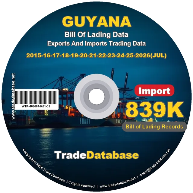 Guyana Import BL Data 2015-2026 CD