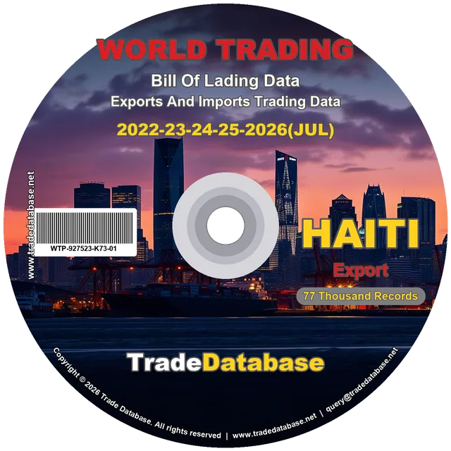 Haiti Export BL Data 2022-2026