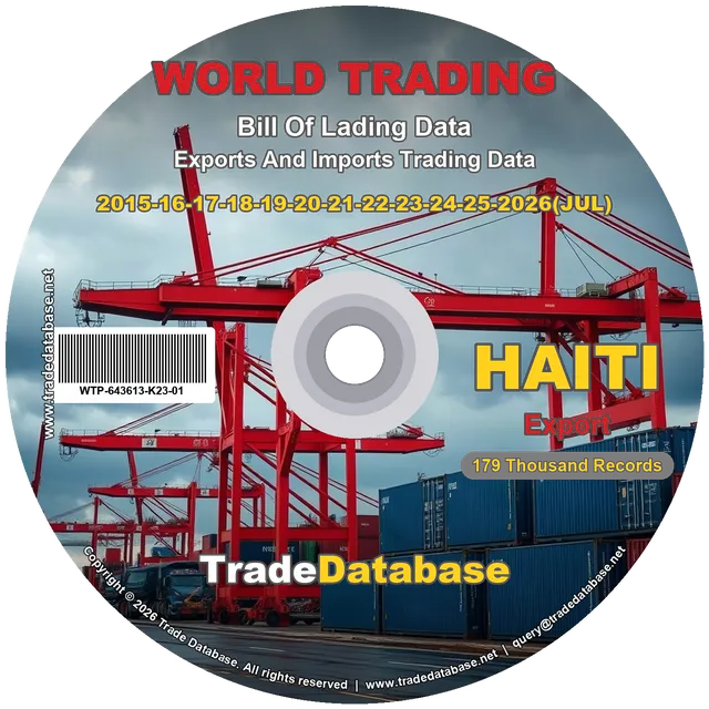 Haiti Export BL Data 2015-2026