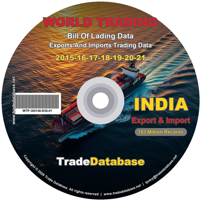 India Export & Import BL Data 2015-2021