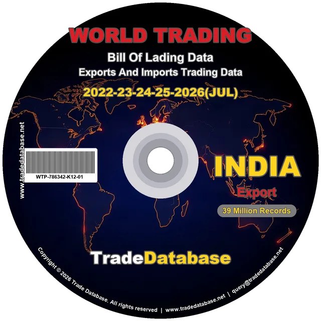 India Export BL Data 2022-2026