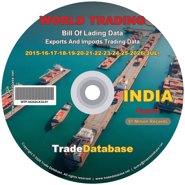 India Export BL Data 2015-2026