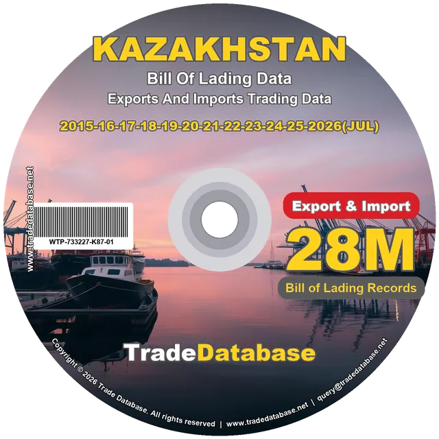 Kazakhstan Export & Import BL Data 2015-2026