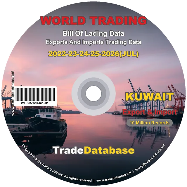 Kuwait Export & Import BL Data 2022-2026