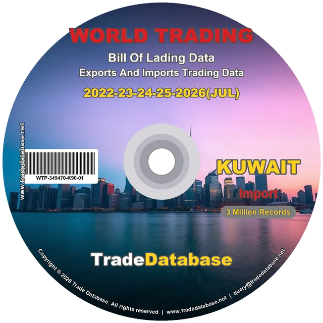 Kuwait Import BL Data 2022-2026