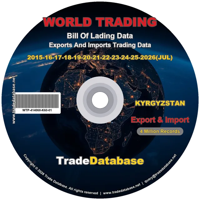 Kyrgyzstan Export & Import BL Data 2015-2026 CD