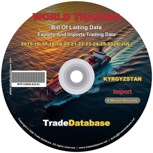 Kyrgyzstan Import BL Data 2015-2026 CD